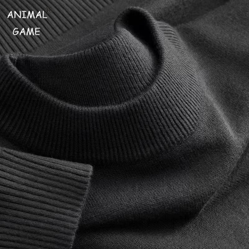 Thermal Long John - Mens Casual Mock Turtleneck T-Shirts Long