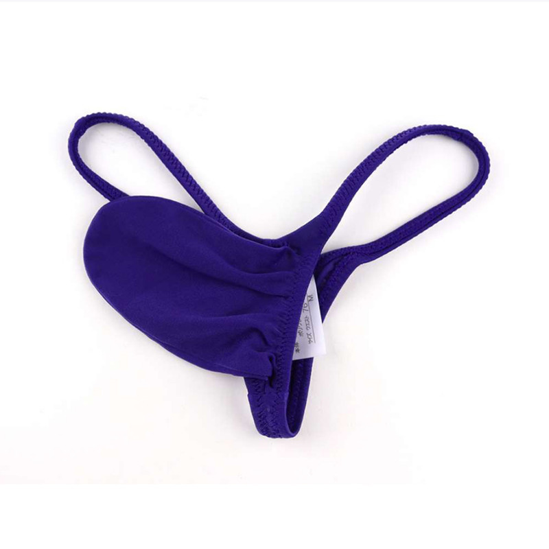 Trunk Breathable Men - Breathable Elastic Mens T-Back Thong, Elephant