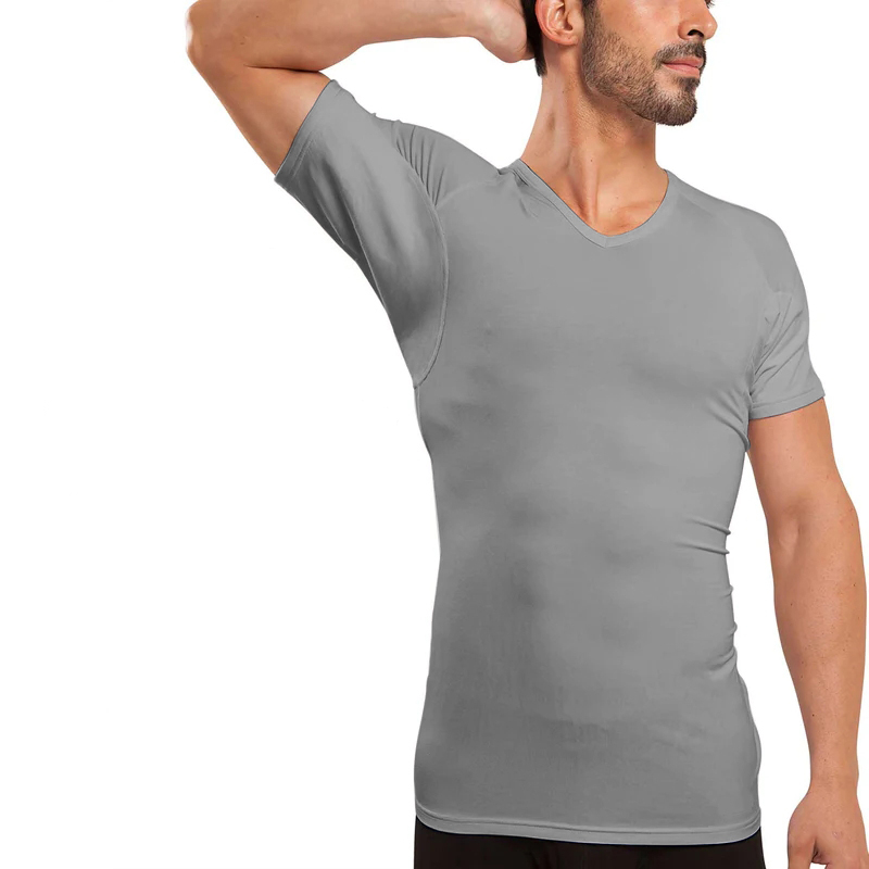 Men Undershirts Anti-transpira - огляд і ціна Undershirt Crew Neck