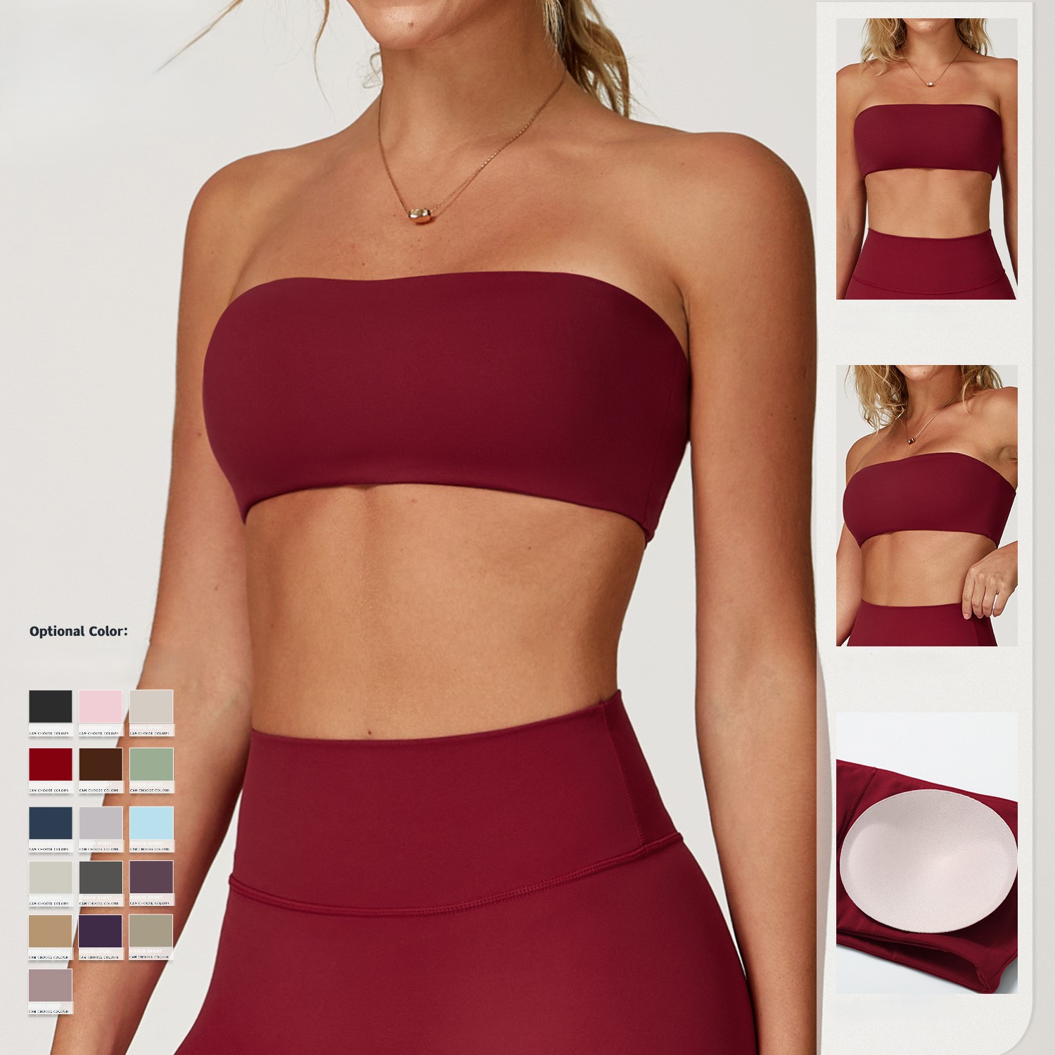 Seamless Nude Feel Sports Bra  - огляд і ціна Base Layer Top