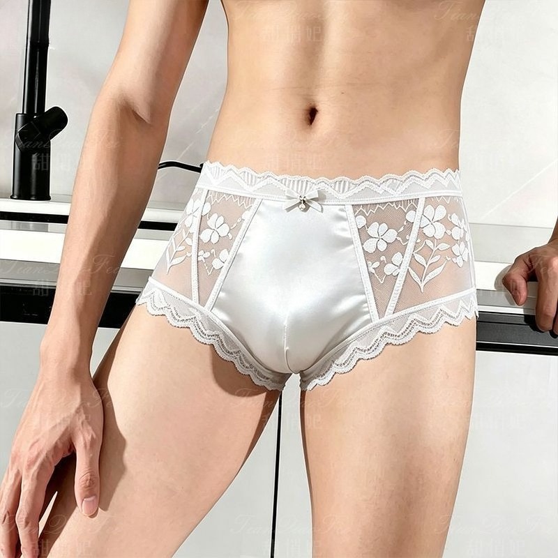 2PCS Seamless Ultra Thin Sheer - огляд і ціна Pouch Boxer Pouch