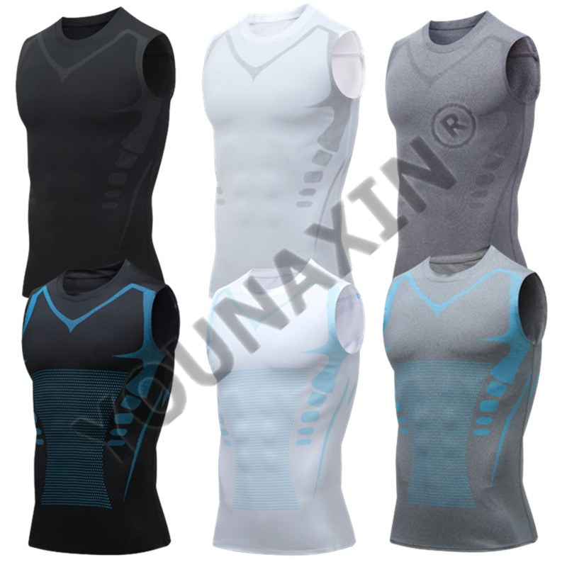 3 Pieces Men's Sleeveless T-Sh - огляд і ціна Base Layer Top